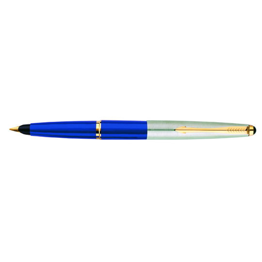 Ручка перьевая PARKER 45  F42 (синяя,черная/золото)