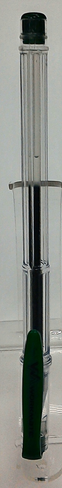 Ручка гелевая  зеленая  WORKMATE 0,5мм ,металл наконечник,