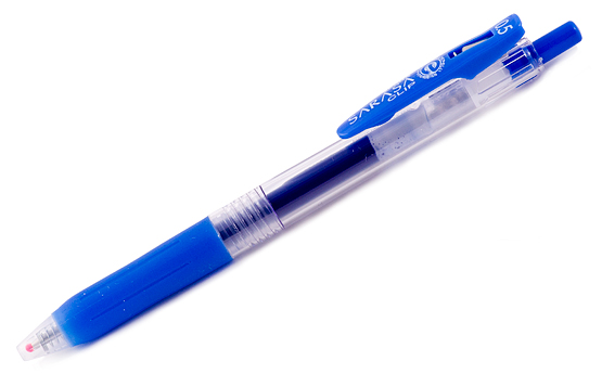 Ручка  роллер ZEBRA Sarasa Clip 0.5 синяя автоматическая