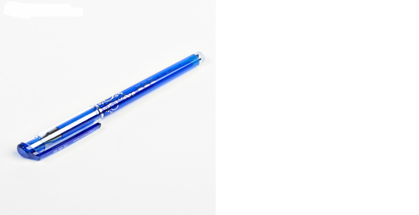 Ручка стираемая гелевая  "Пиши-стирай",0,5мм синяя,тонированная