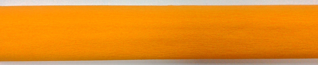 Цветная бумага гофрированная 50*250см. 32г/м светло-оранжевая 107