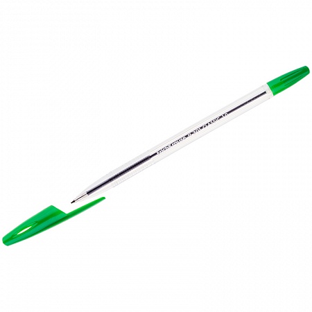 Ручка шариковая ERICH KRAUSE R-301 1мм зеленая