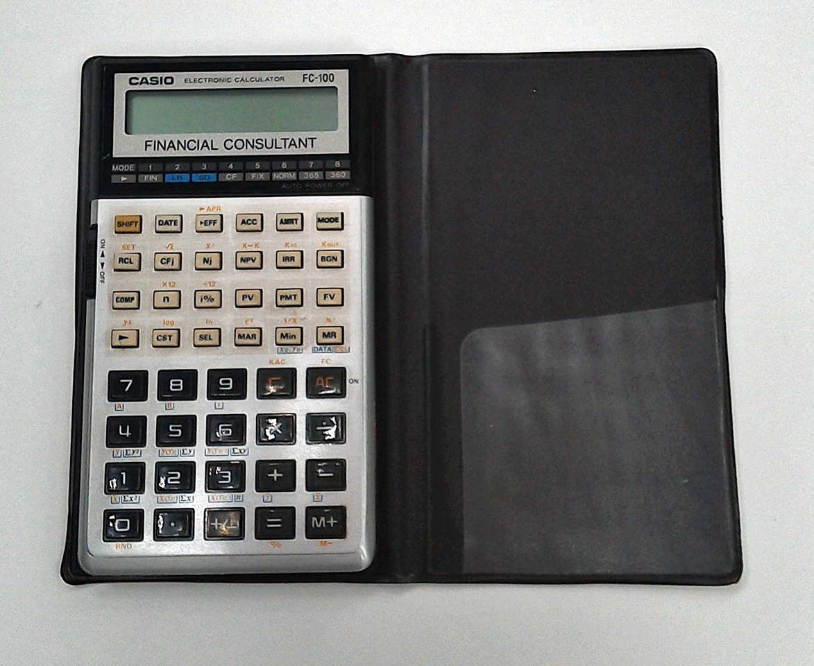 Калькулятор CASIO FC-100 финансовый 10 разрядов