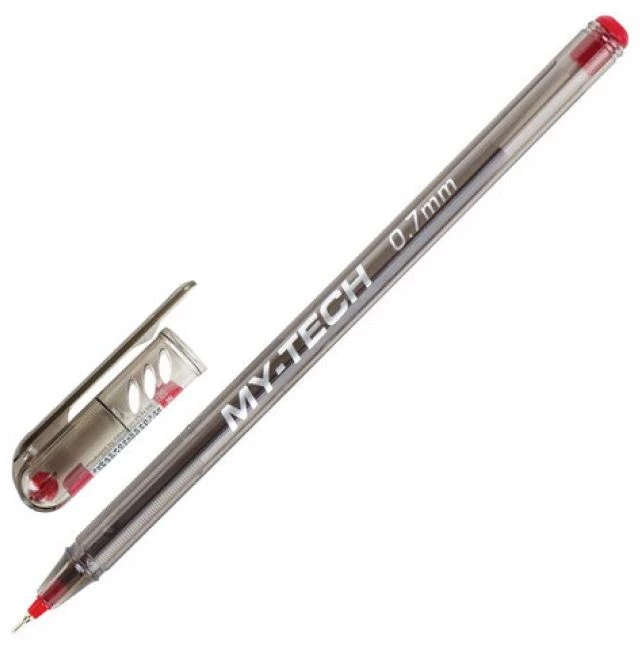 Ручка шариковая PENSAN My-tech 0.7мм,красная 2240к