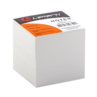 Блок для записей LAMARK 90*90мм 900л белый, термоусадка