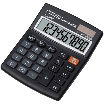 Калькулятор CITIZEN 810 10 разр.