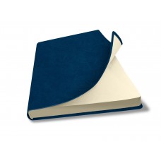 Скетчбук LAMARK А5 Salut FLEX 160стр.синий,кремовая бумага 01100