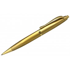 Ручка шариковая подарочная LAMARK автоматическая,корпус золото,синяя 0,7мм