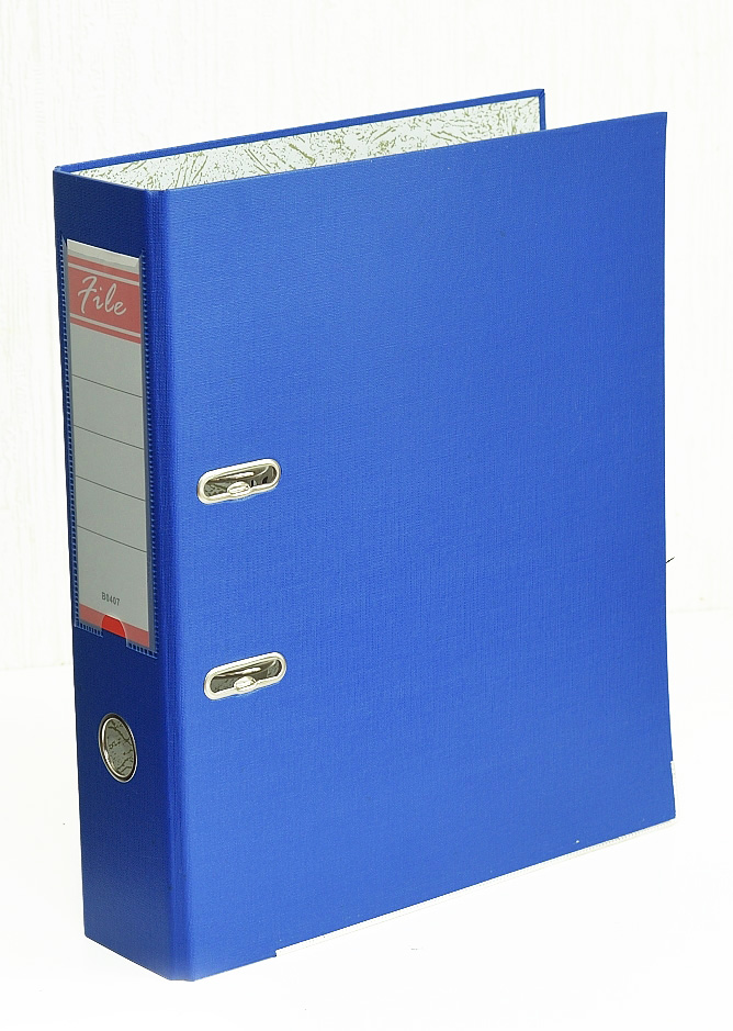 Папка-регистратор LAMARK А4 50мм, ПВХ,синяя