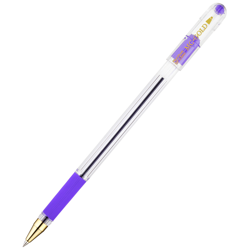 Ручка шариковая  MUNHWA MC-Gold 0,5мм фиолетовая