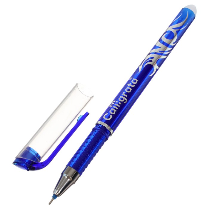 Ручка стираемая гелевая  CALLIGRATA,0,5мм синяя,тонированная 2877875