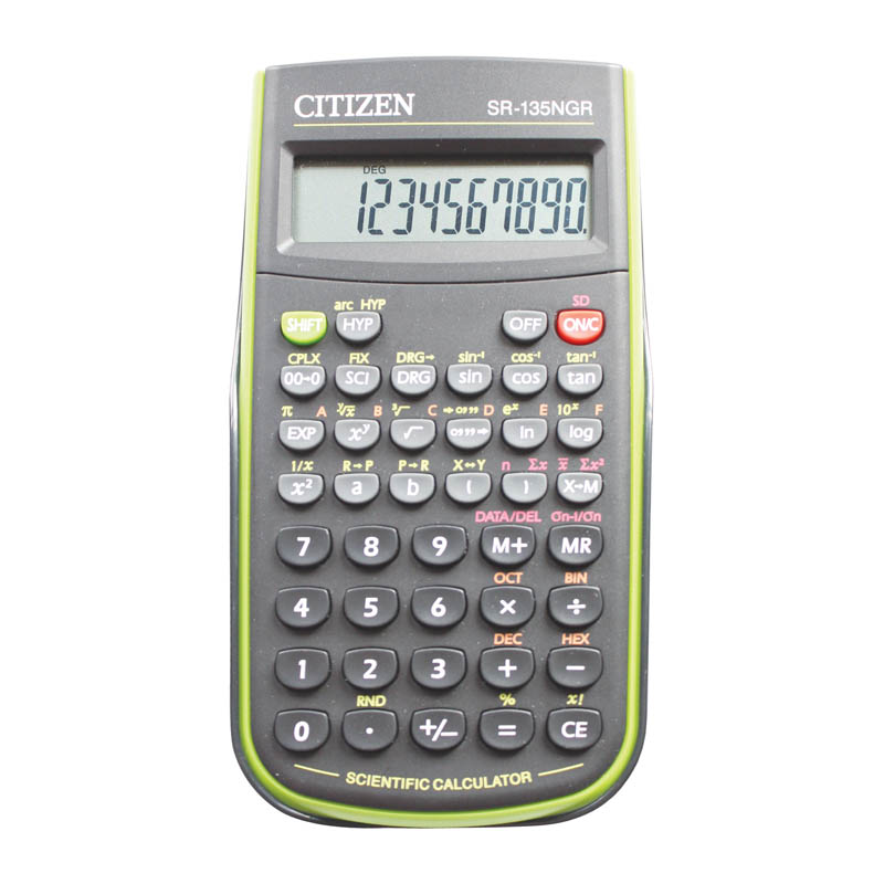Калькулятор CITIZEN 135 10 разр.  инженерный