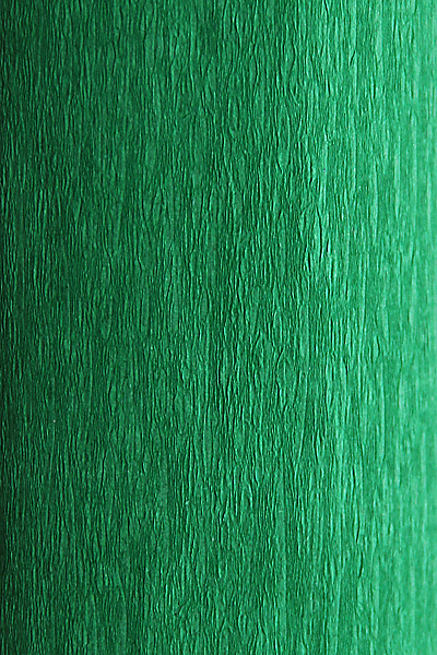Цветная бумага гофрированная 50*250см. 32г/м зеленая 148
