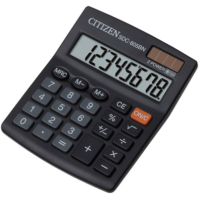 Калькулятор CITIZEN 805 8 разр. 