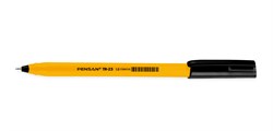 Ручка шариковая PENSAN  TR-23 треугольная желтый корпус,1мм,чёрная