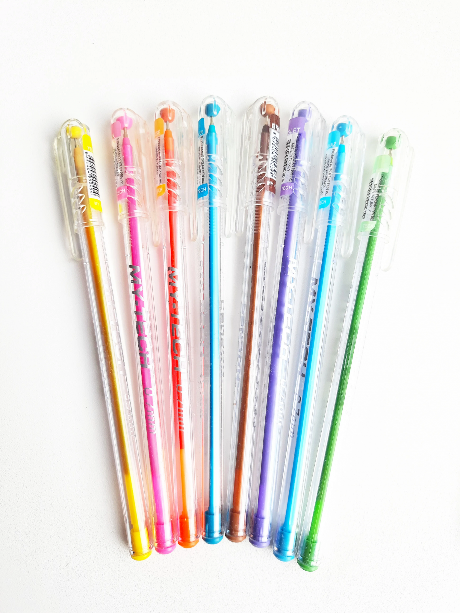 Ручка шариковая PENSAN My-tech 0.7мм,Mix Colored,ассори 