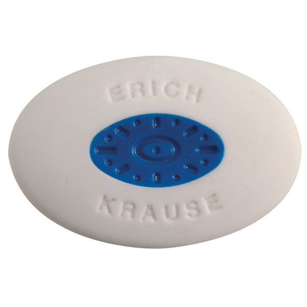 Ластик с пластиковым держателем ErichKrause SmartWay® Mini Oval