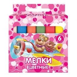 Мел цветной 06шт.