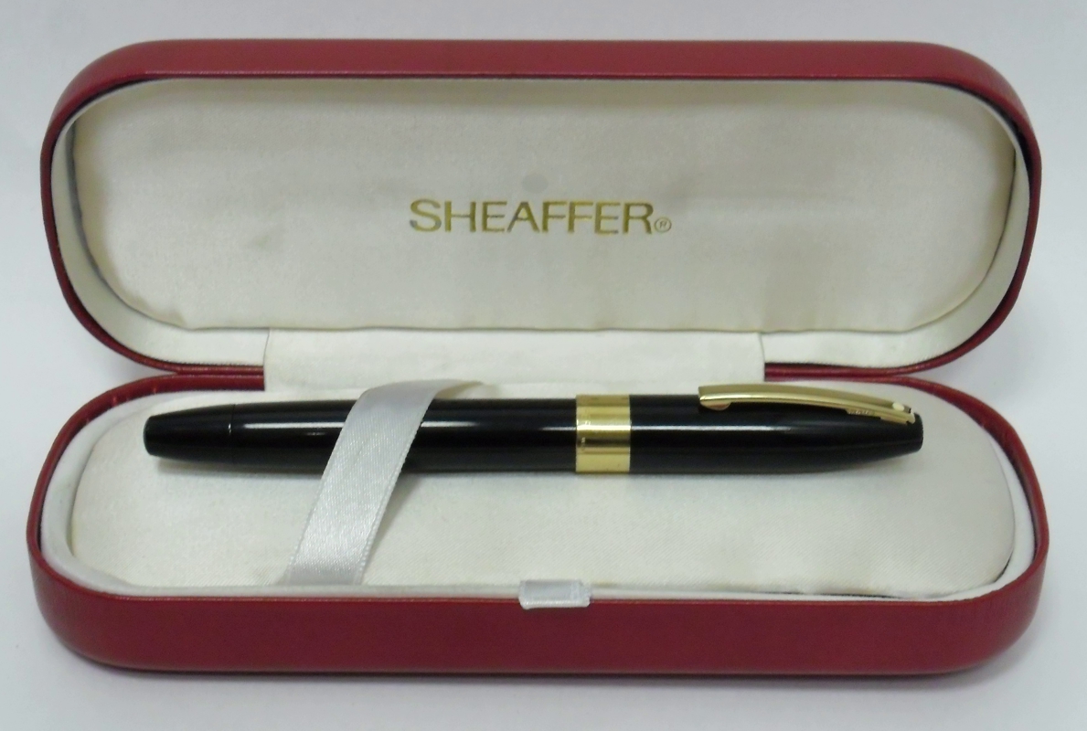 Ручка перьевая SHEAFFER Legaci SF867 (черная/золотой клип)18 Карат
