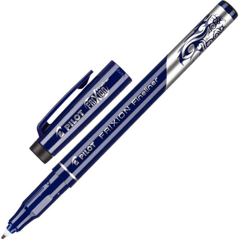 Линер PILOT Frixion SW-FF стираемый,чёрный