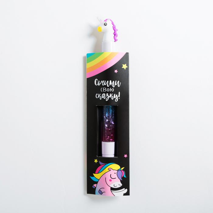 Ручка шариковая ERICH KRAUSE R-301 Pastel Stick0,7мм синяя