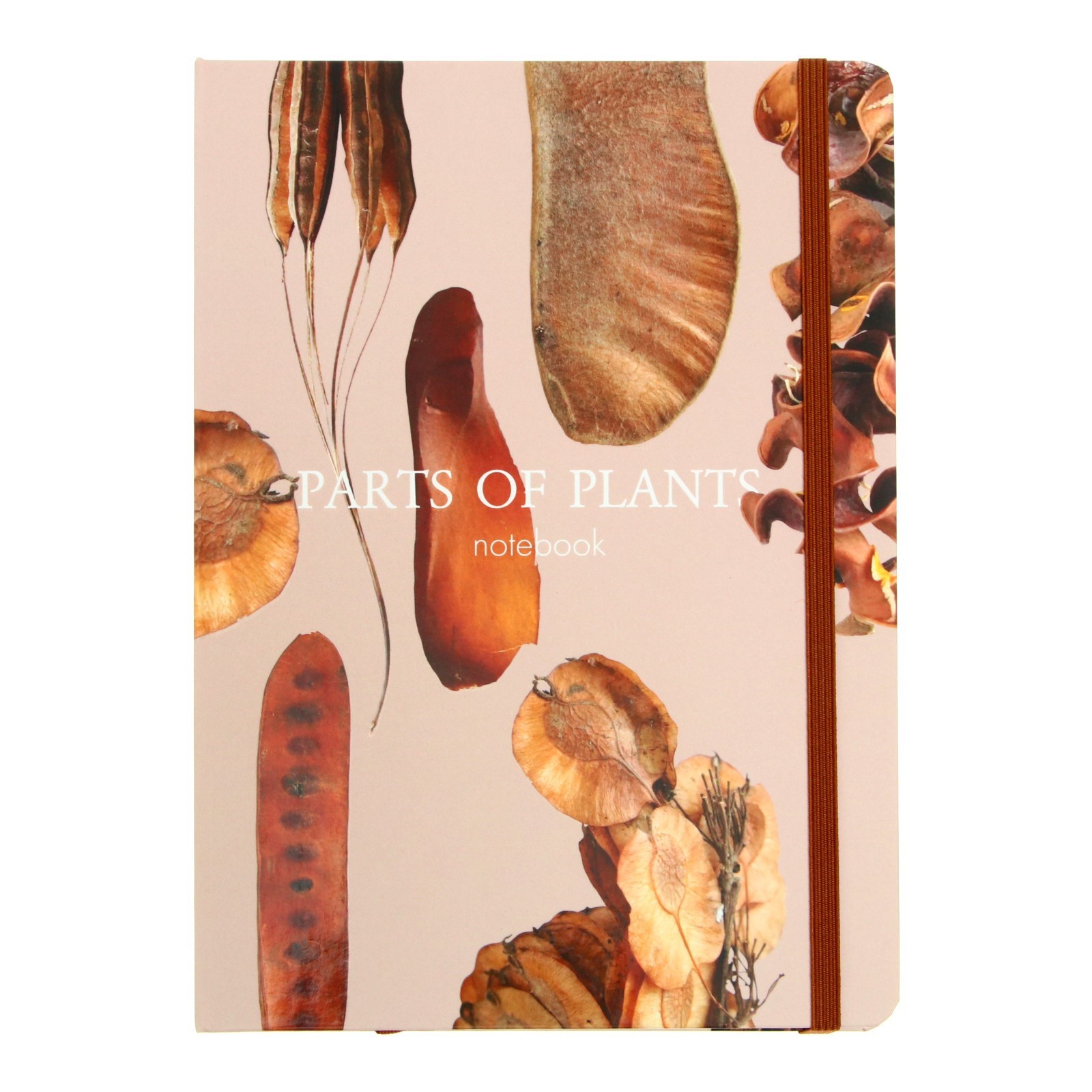 Блокнот  твердая обложка А5 96 листов "Parts of plants",клетка 70г/м2