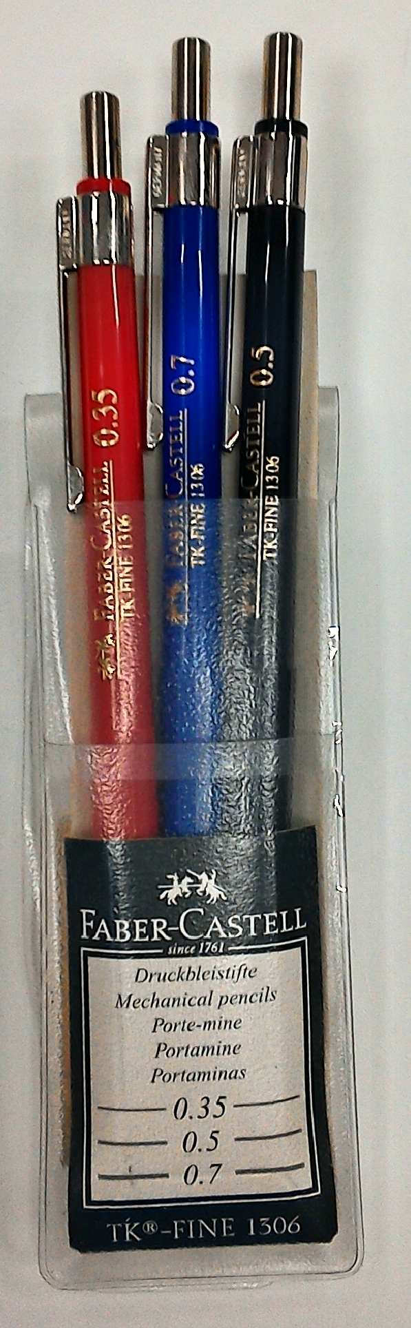 Карандаш механический  FABER CASTELL TK-Fine набо
