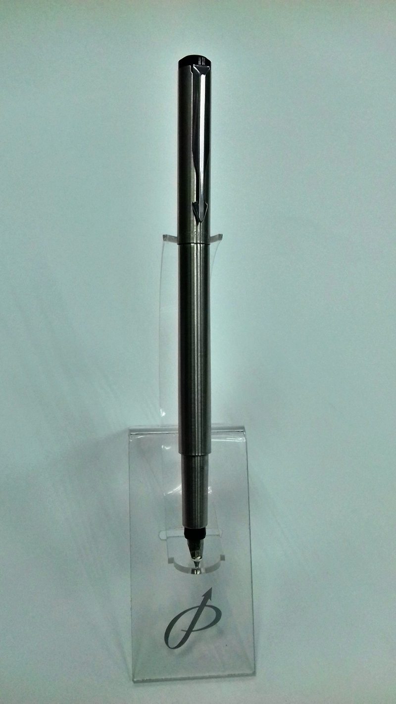 Ручка перьевая PARKER Vektor Stainless Steel CT,F61(сталь) S2025443