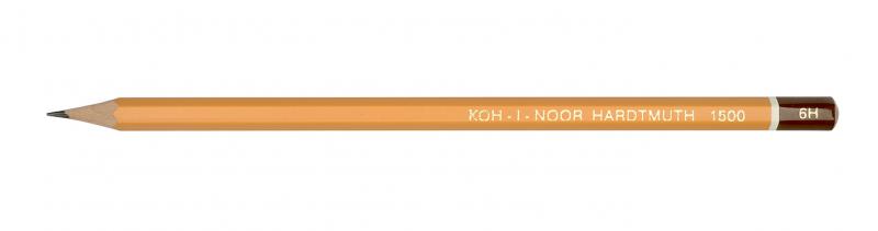 Карандаш ч/гр KOH-I-NOOR 1500 6H (американский кедр) 