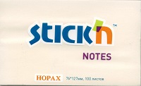 Липкий блок НOPAX 76*127 100л жёлтый 