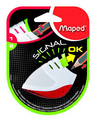 Точилка MAPED Stop Signal 1 отверстие с контейнеро
