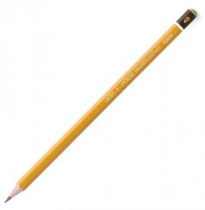 Карандаш ч/гр KOH-I-NOOR 1500 4В (американский кедр) 