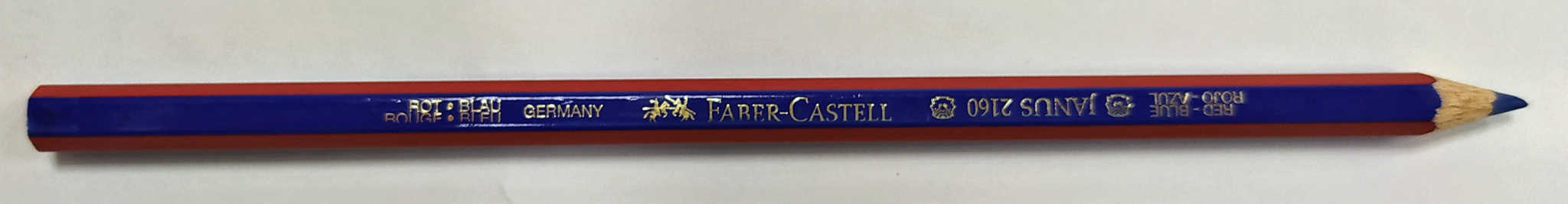 Карандаш спец,2цвета красный/синийFABER CASTELL2160