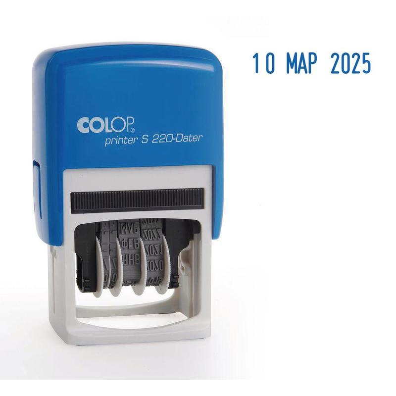 Штамп COLOP датер автоматический,S200,4мм(месяц ,буквы) (аналог4820