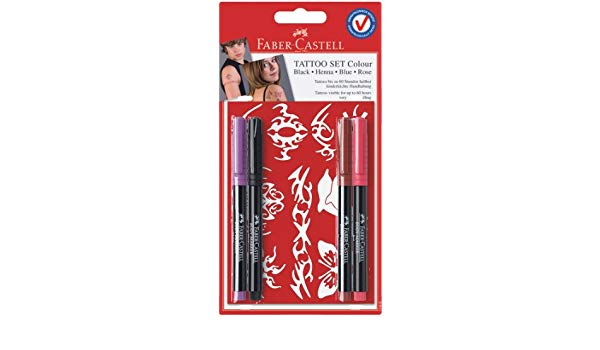 Набор для творчества FABER CASTELL ТАТУ 4 маркера 150002