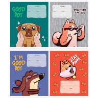 Тетрадь А5 12л., клетка MESHU Good boy 43306