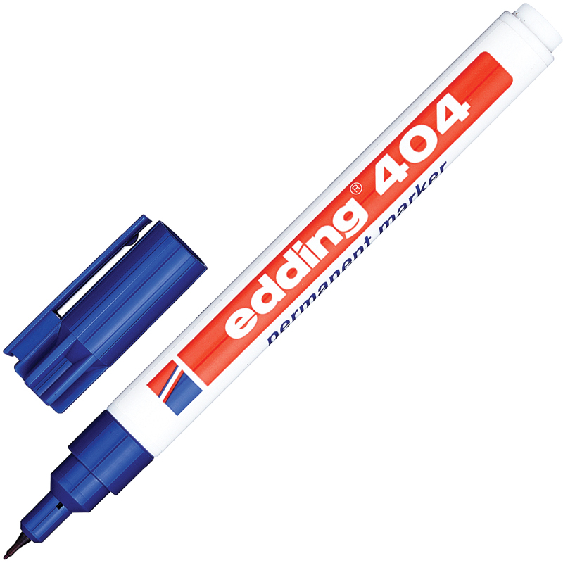 Маркер перманентный EDDING Е-404 синий
