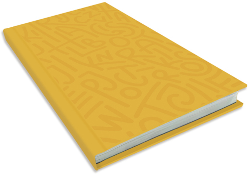 Записная книжка  110*205 80л. Delight Time,цвет манго